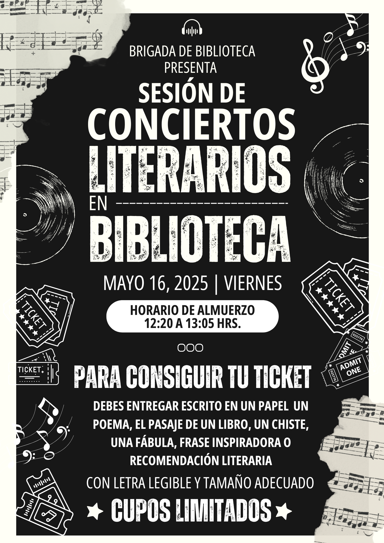 CONCIERTOS LITERARIOS