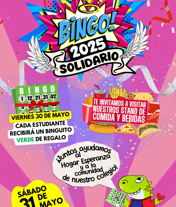Gran Bingo Solidario en el Colegio San Damián
